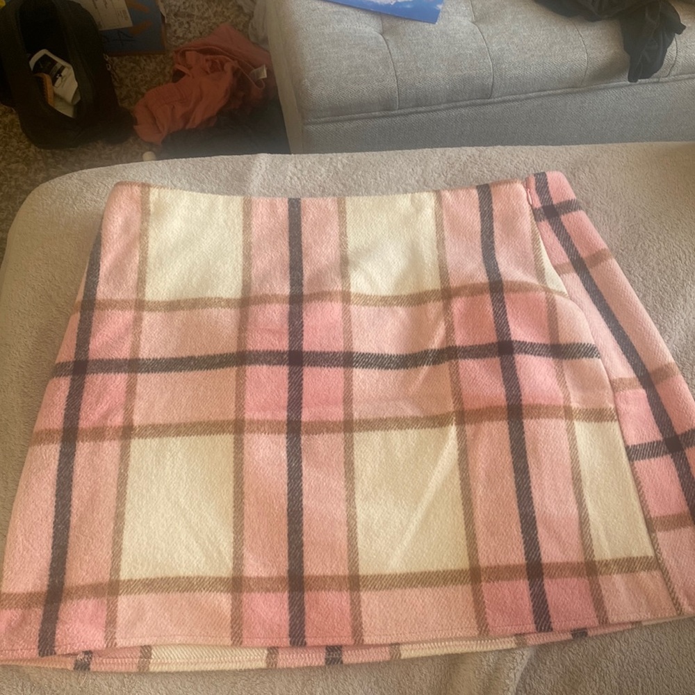 Forever 21 plaid mini skirt